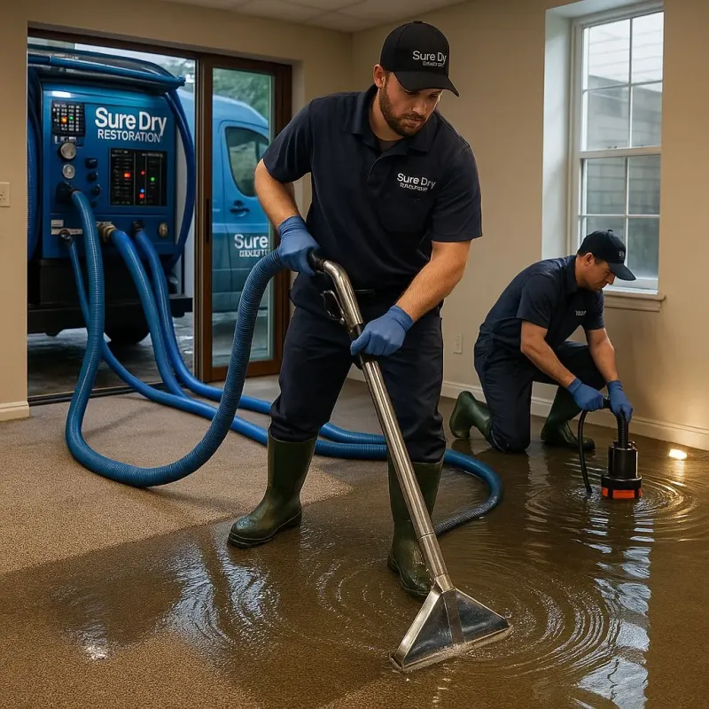 Water Extraction and Removal process in Cathedral City, CA